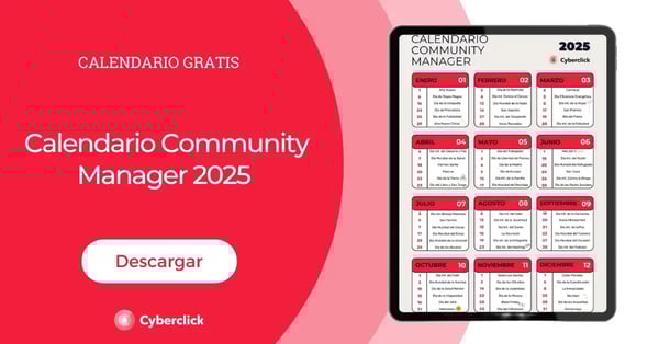 Calendario Community Manager 2025