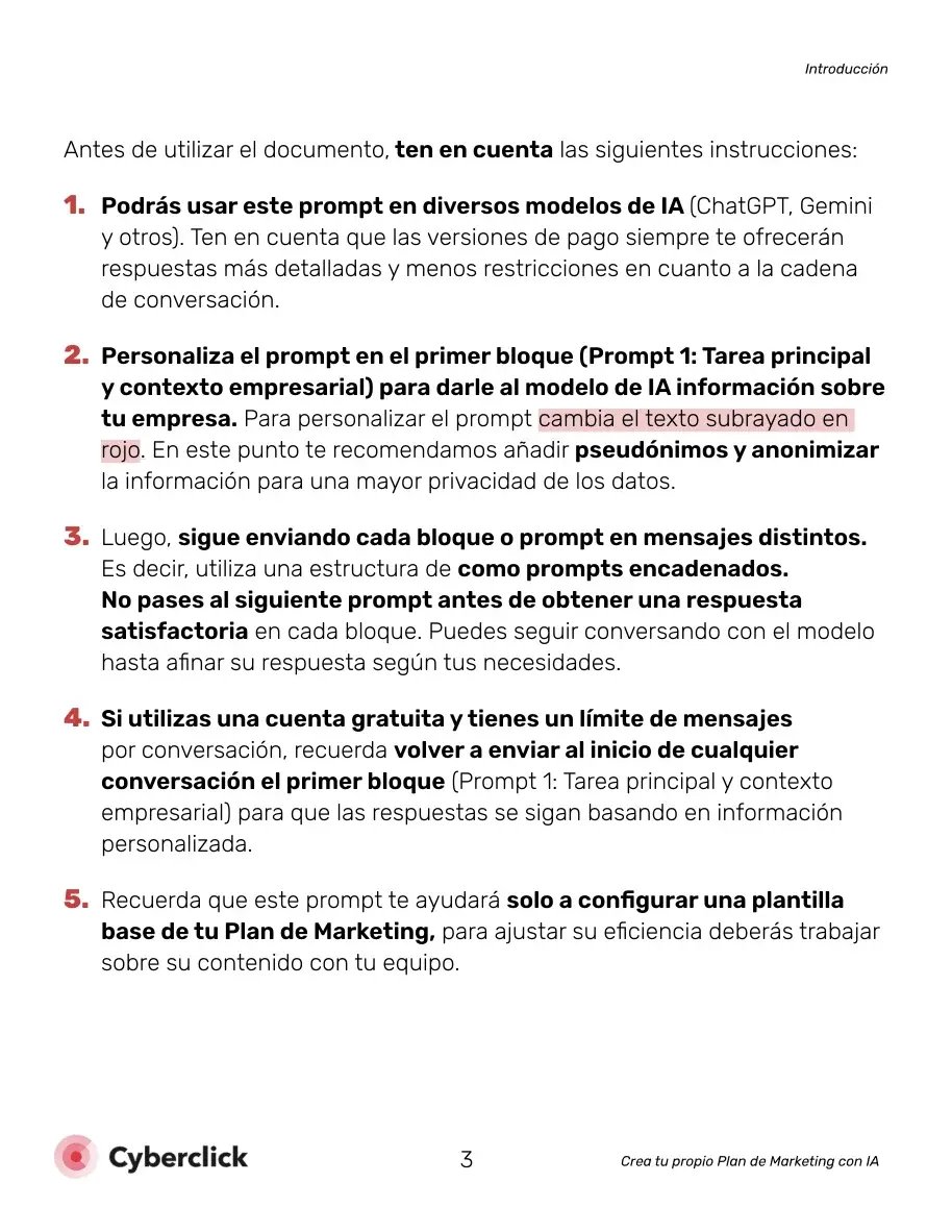 Plan de marketing