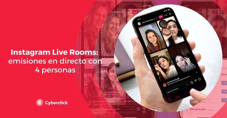 Instagram Live Rooms: emisiones en directo con hasta 4 personas