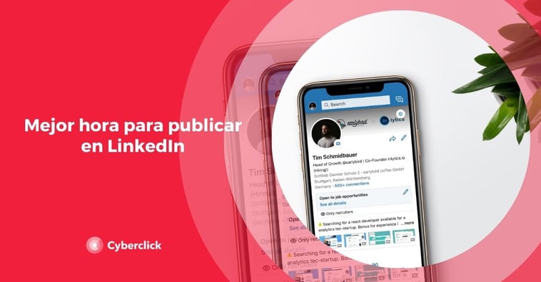 Mejor hora para publicar en LinkedIn