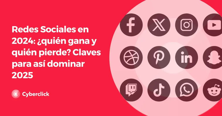 Redes Sociales en 2024: ¿quién gana y quién pierde? Claves para así dominar 2025