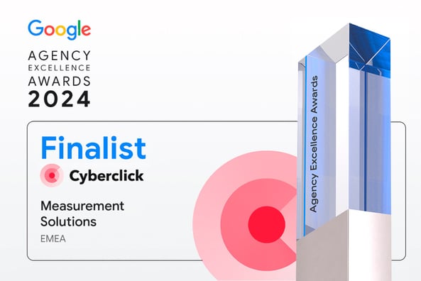 Cyberclick es finalista en la categoría Measurement Solutions en los premios Agency Excellence 2024 presentados por Google