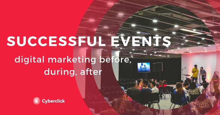 Digital marketing for successful events