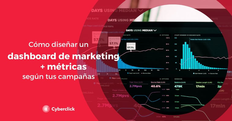 Cómo diseñar un dashboard de marketing y métricas ideal según tus campañas