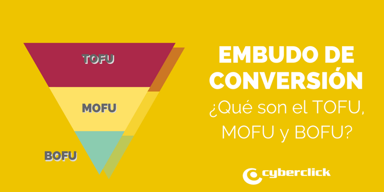 Embudo de conversión: ¿qué son el TOFU, MOFU y BOFU?